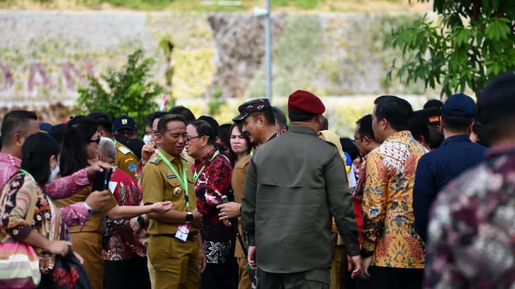 Bupati Boltim Hadiri Peresmian Kuwil Kawangkoan oleh Presiden Joko Widodo di Kalawat Minut
