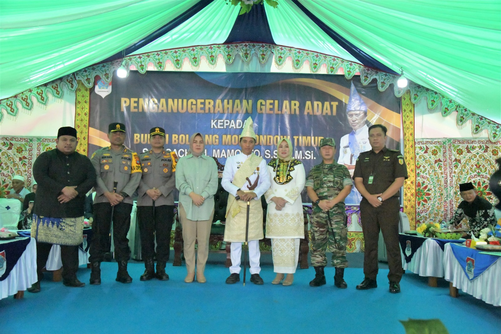 Dewan Adat se-BMR Sepakati Sachrul Mamonto Menyandang Gelar Adat 'Kolano Sinungkudan Tule Molantud In Ta Mokotareangkum'