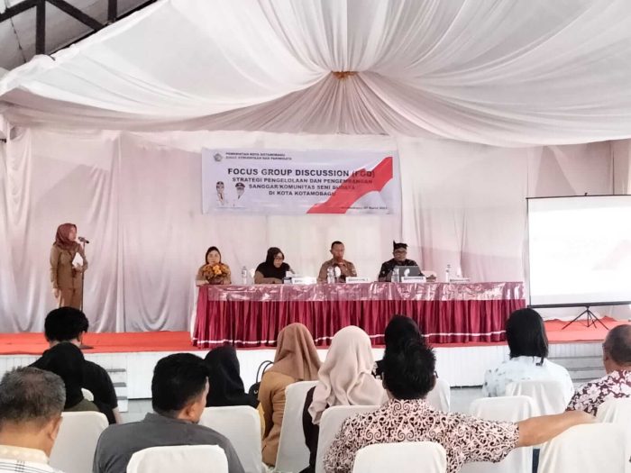 Disbudpar Gelar FGD Terkait Seni Budaya di Kotamobagu