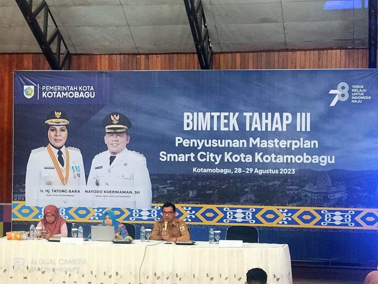 Diskominfo Kotamobagu Kembali Gelar Bimtek Penyusunan Master Plan Smart City Tahap III