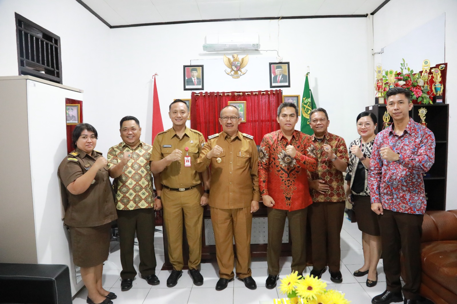 Pj Wali Kota Asripan Nani Silaturahmi ke Forkopimda Kotamobagu