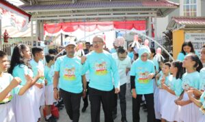 Pj Wali Kota Kotamobagu, Dr. Drs. Hi. Asripan Nani, M.Si, Hadiri Launching Genius Tahun 2023, Rabu 11 Oktober 2023. Foto : Protokol Dinas Kominfo