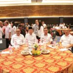 Pj Wali Kota Kotamobagu, Dr. Drs. Hi. Asripan Nani, M.Si, menghadiri Rapat Koordinasi dan Evaluasi Tim Percepatan Penurunan Stunting se-Sulut, Rabu, 18 Oktober 2023. Foto : Protokol Dinas Kominfo Kotamobagu.