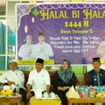 Bupati Boltim Hadiri Halal Bihalal dan Silaturahmi dengan Masyarakat Kecamatan Tutuyan