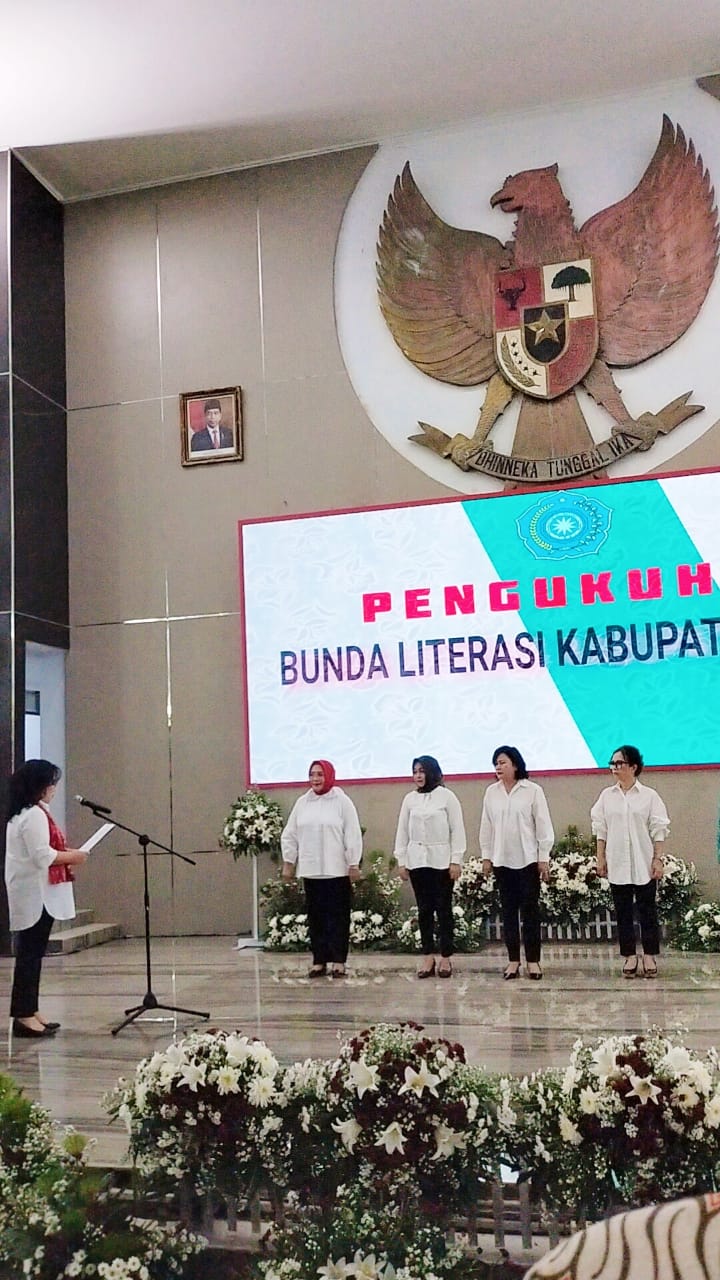 Ketua TP-PKK Fitriani Buhang Resmi Jadi Bunda Literasi Kotamobagu