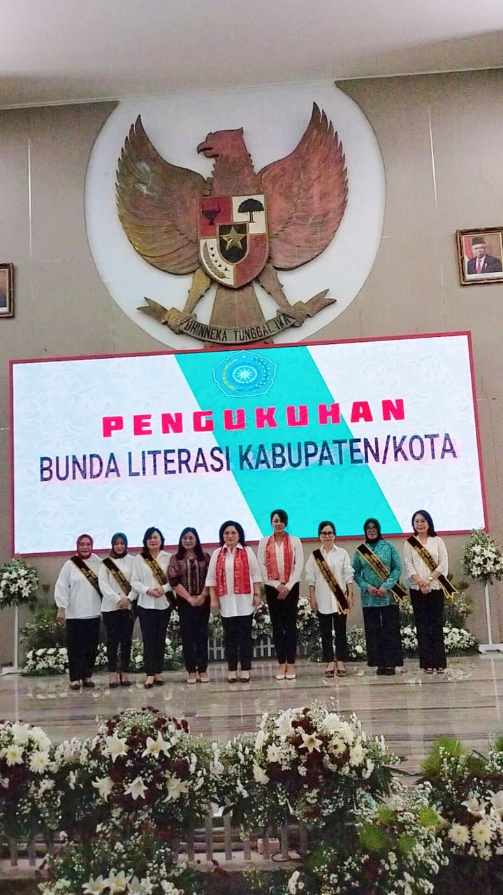 Ketua TP-PKK Fitriani Buhang Resmi Jadi Bunda Literasi Kotamobagu