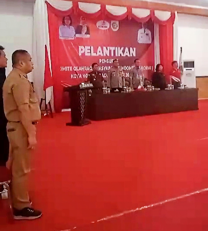 Sekda Sofyan Mokoginta Hadiri Pelantikan Pengurus KORMI Kotamobagu