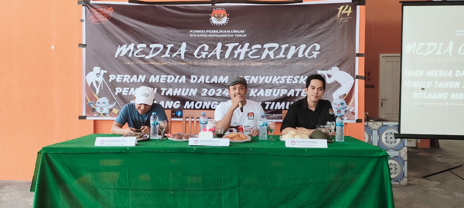 Sukseskan Pemilu 2024, KPU Boltim Gelar Media Gathering