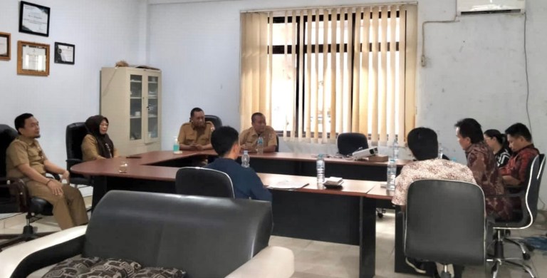 Diskominfo Kotamobagu Terima Kunker Komisi II DPRD Kota Tomohon