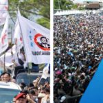 Prabowo Minta Do'a Restu di Depan Puluhan Ribu Massa Saat Kampanye di Langowan Sulut