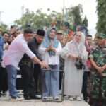 Meiddy Makalalag Hadiri Peresmian Alun-alun Boki Hontinimbang