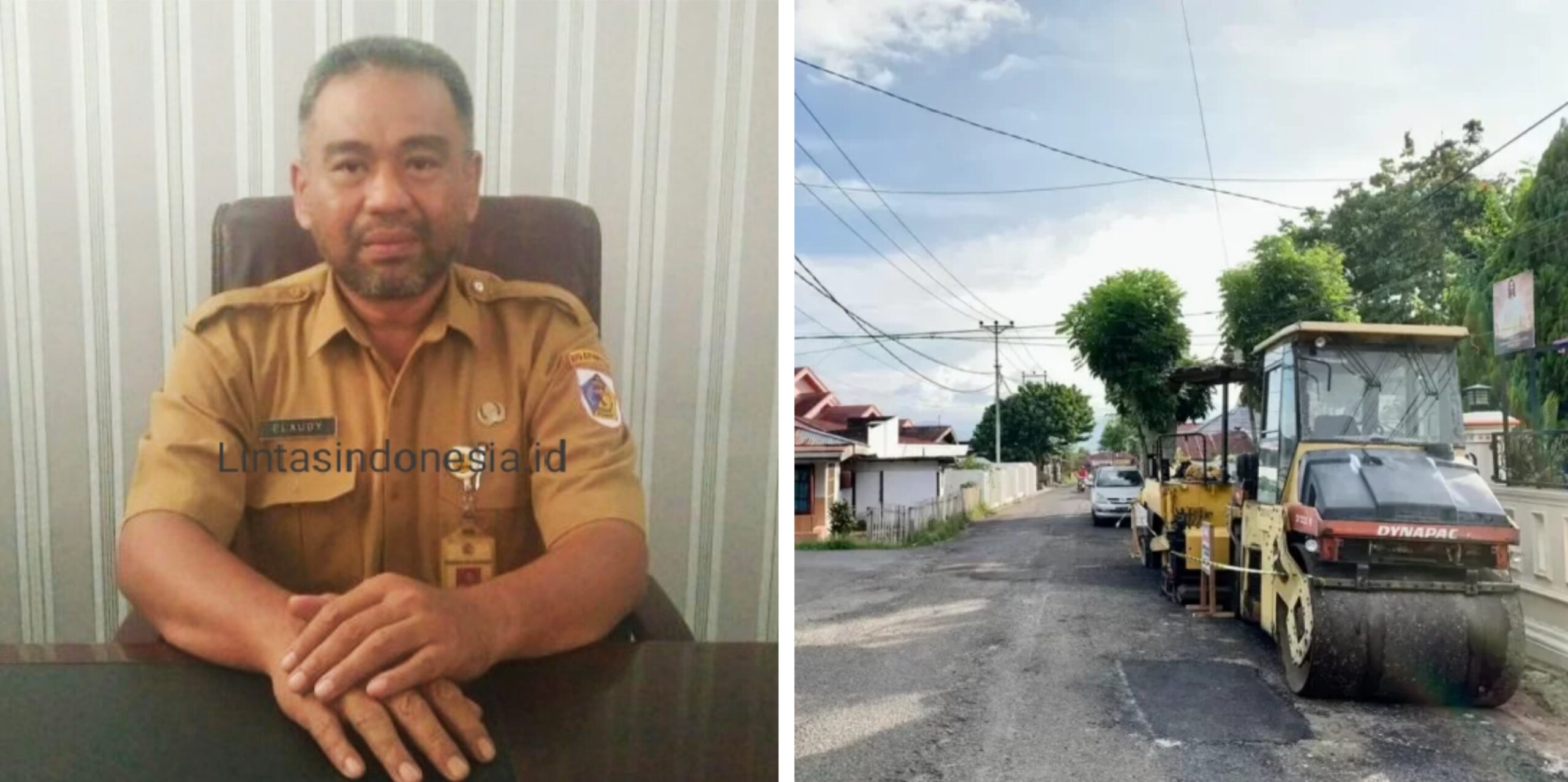 Dinas PUPR Kotamobagu Mulai Pengerjaan Jalan Kesatria-Soeprapto