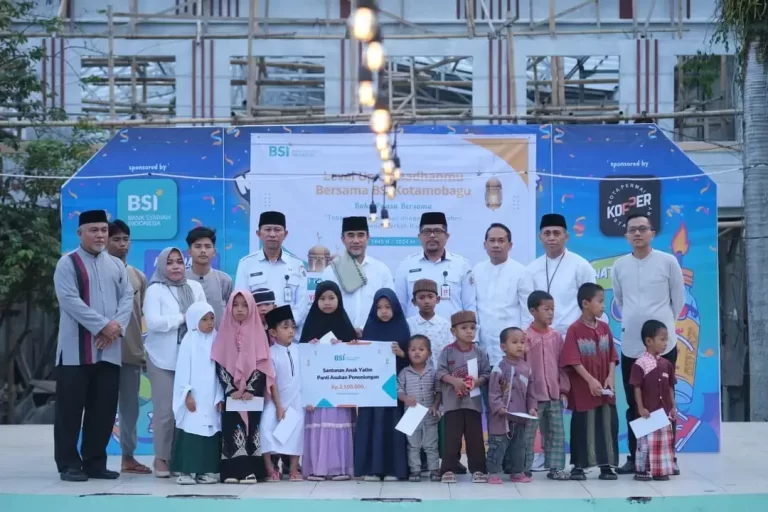 Pemkot Kotamobagu Hadiri Bukber dan Penyerahan Santunan BSI Bagi Yatim Piatu Panti Asuhan Ar-rahman