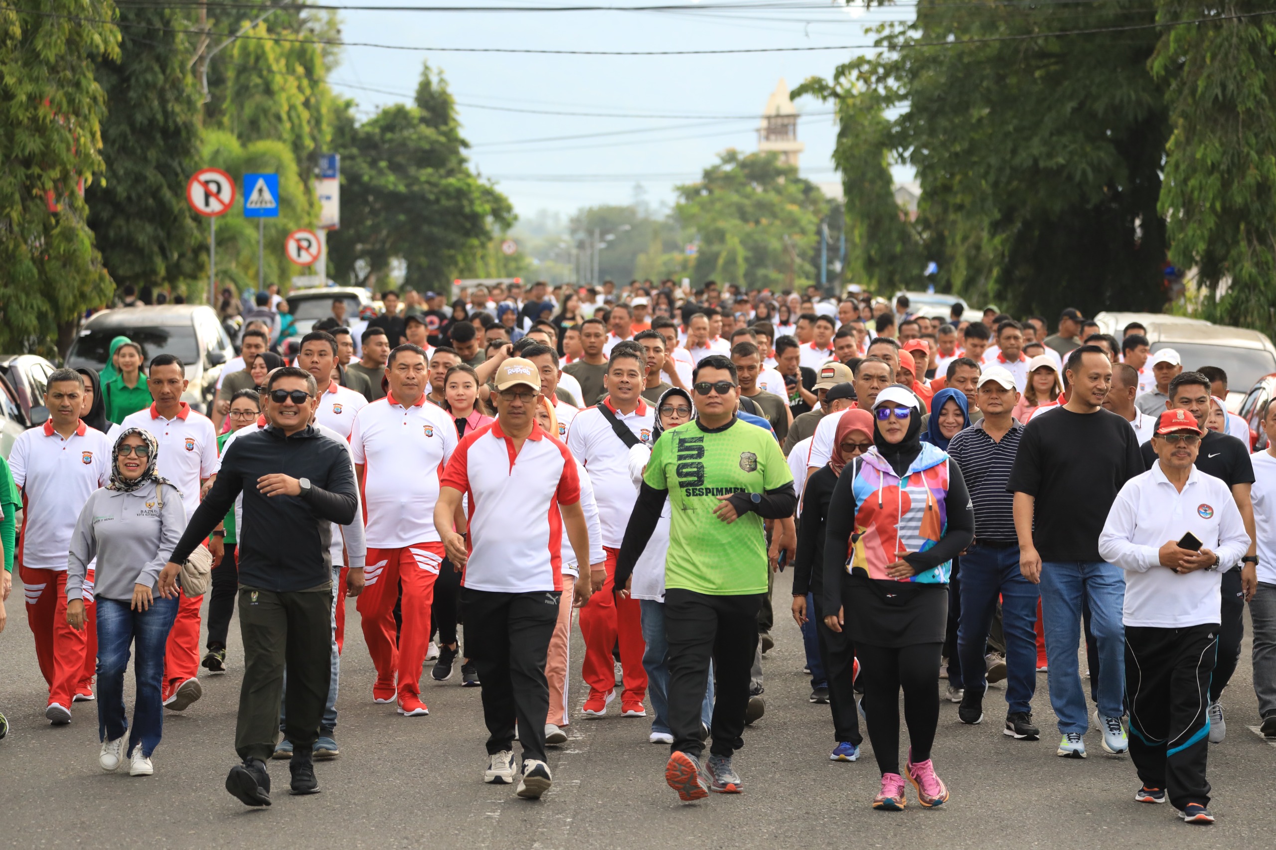 Pj Wali Kota Kotamobagu Lepas Ribuan Peserta Fun Run