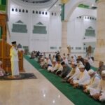 Pj Wali Kota Jemput Jama'ah Haji di Masjid Agung Baitul Makmur Kotamobagu