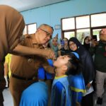 Pj Wali Kota kotamobagu Canangkan Pekan Imunisasi Nasional Polio Tahun 2024