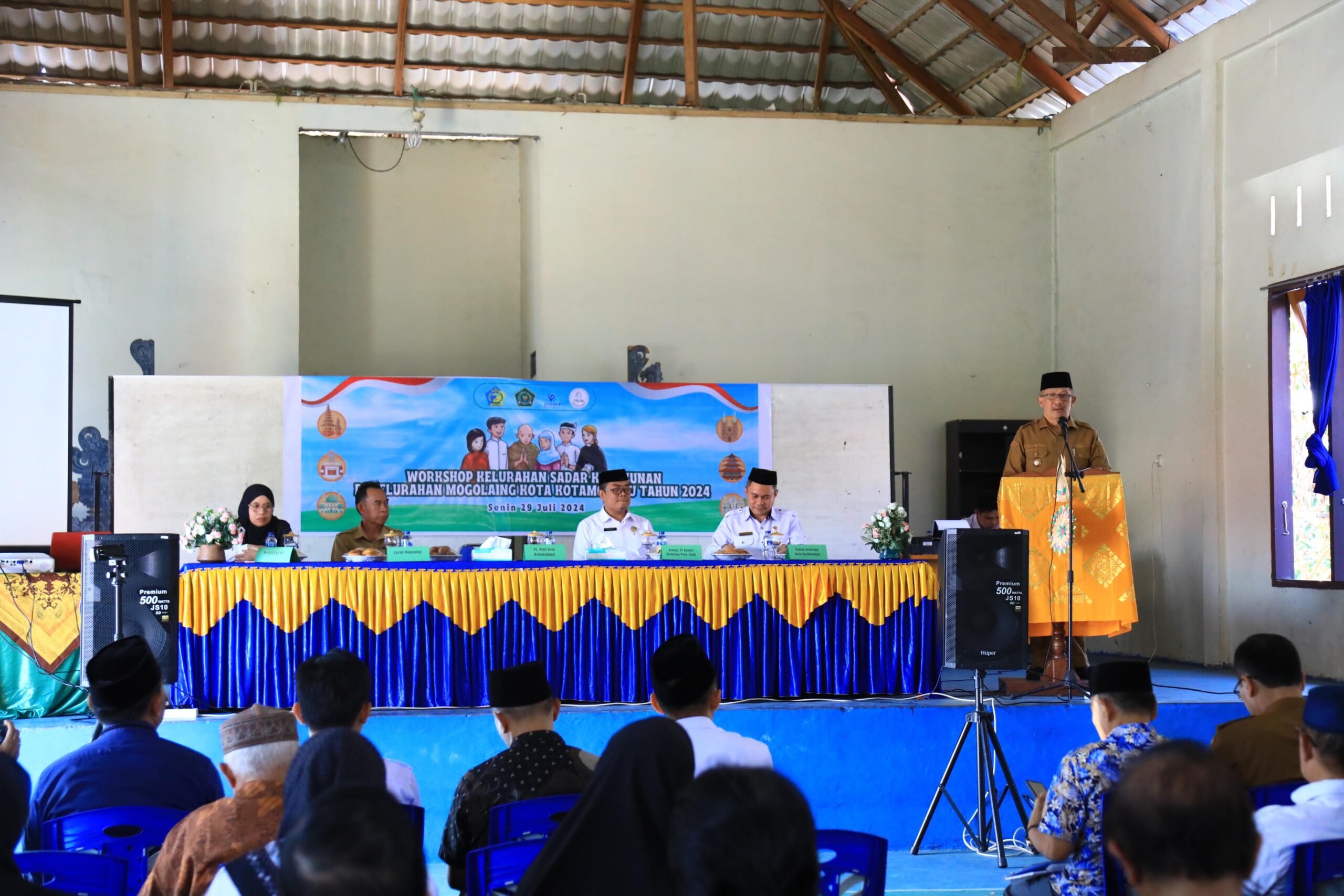 Wali Kota Kotamobagu Buka Workshop Kelurahan Sadar Kerukunan