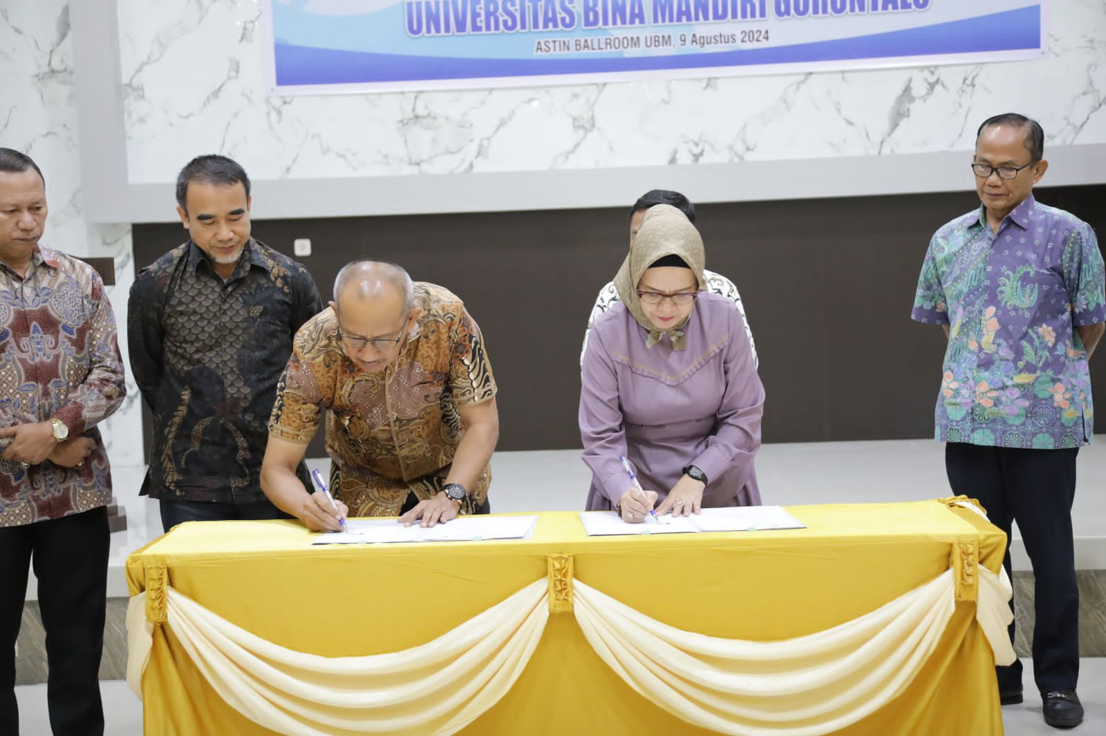 Pemkot Kotamobagu Teken MoU dengan UBM Gorontalo untuk Pendidikan