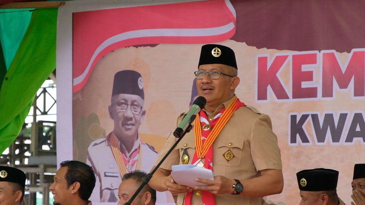 Pj Wali Kota Buka Secara Resmi Kemah Bakti Pramuka Kwartir Cabang Kotamobagu