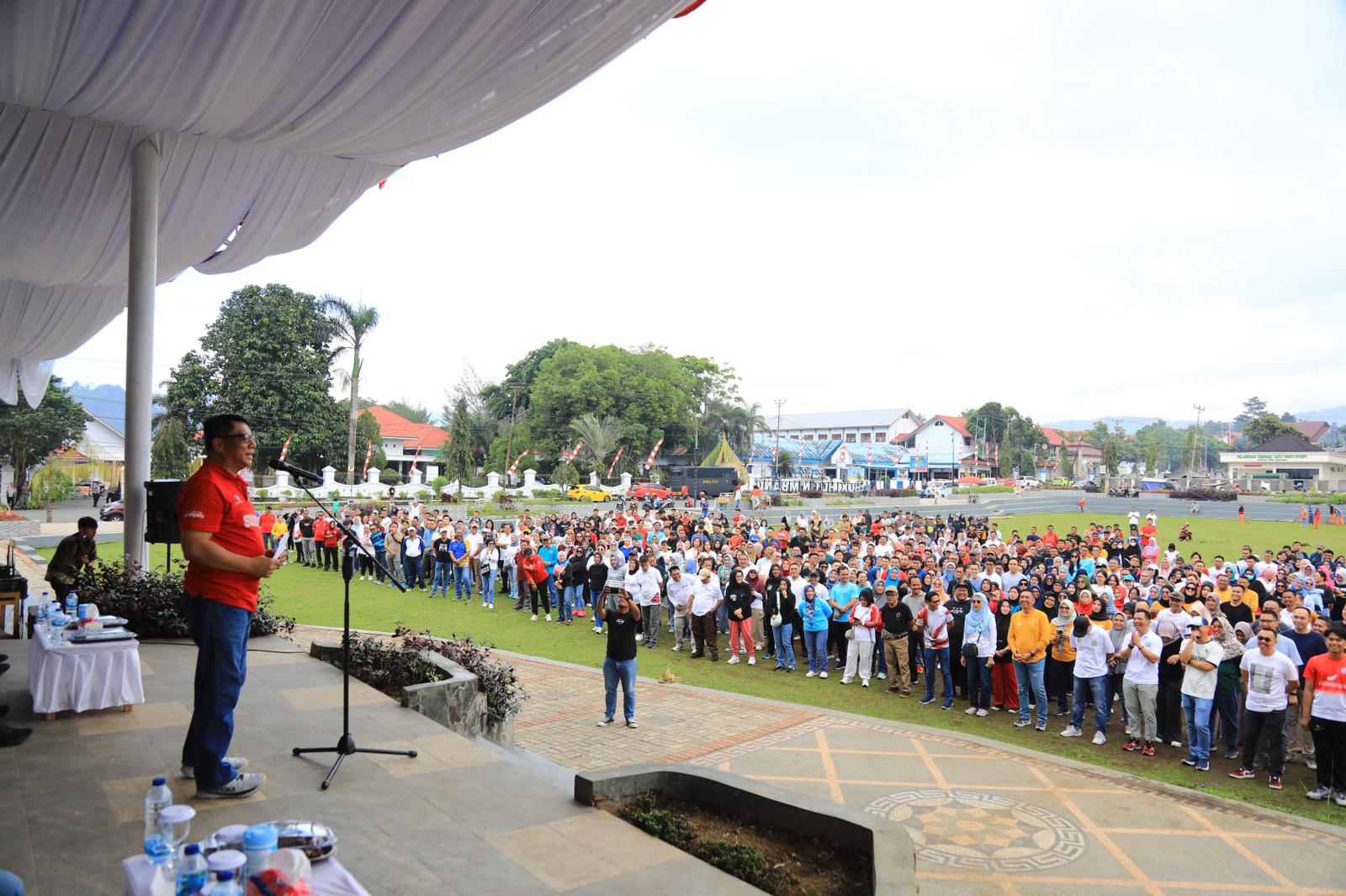 Pj Wali Kota Abdullah Mokoginta Resmi Buka Rangakaian Kegiatan HUT RI ke-79