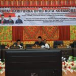 Pj Wali Kota Hadiri Rapat Paripurna DPRD Kotamobagu Mendengarkan Pidato Presiden RI