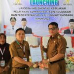 Pj Wali Kota Kotamobagu Launching 'Pak Capil Keliling'