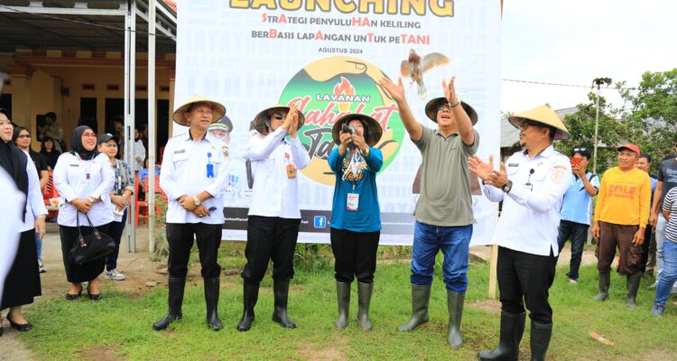 Pj Wali Kota Abdullah Mokoginta Launching Layanan Sahabat Tani