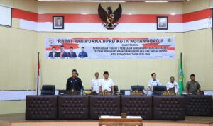 Pemkot Kotamobagu Bersama DPRD Bahas APBD-P Tahun 2024