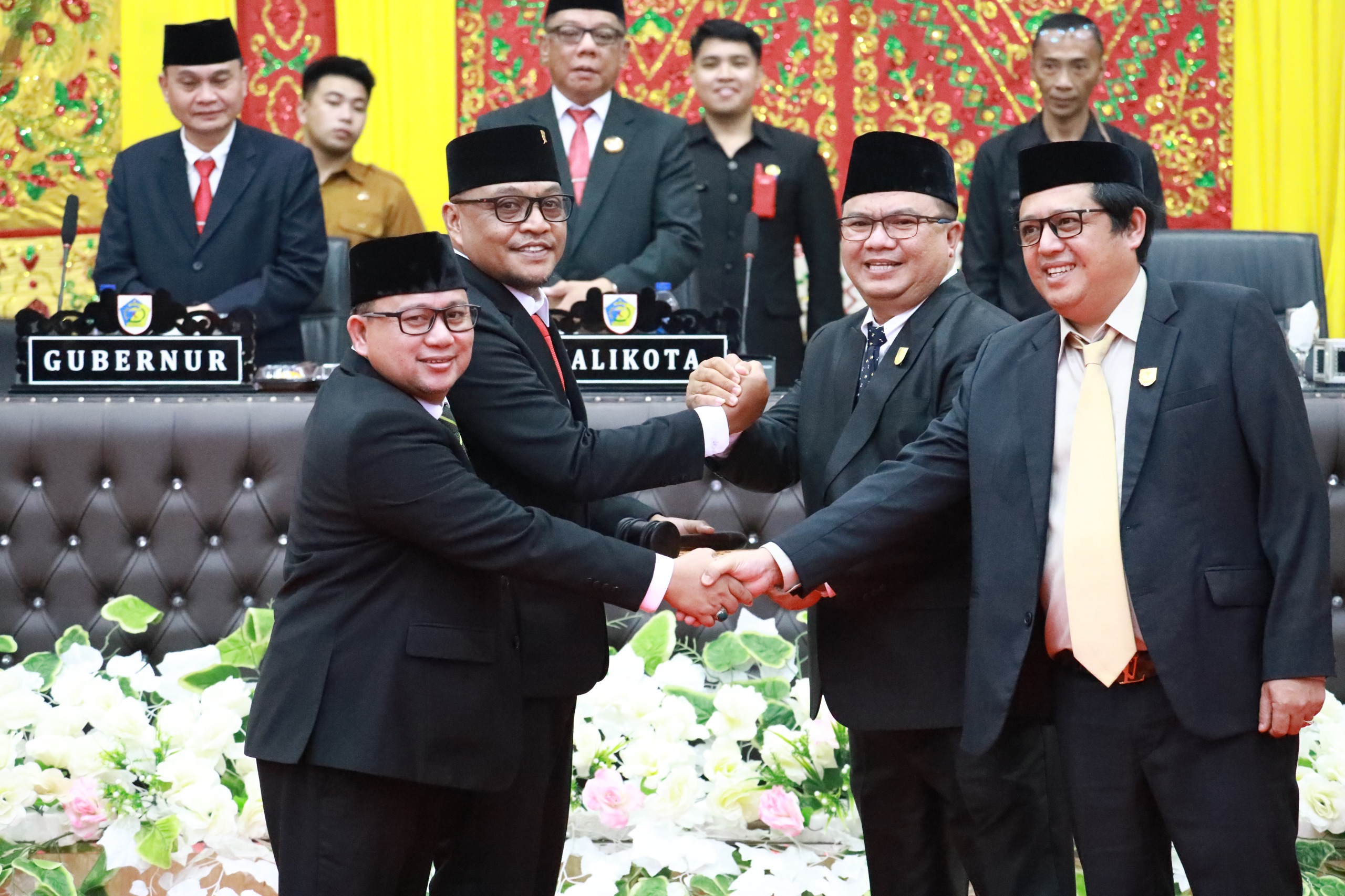 Pj Wali Kota Hadiri Pelantikan Anggota DPRD Kota Kotamobagu Periode 2024-2029