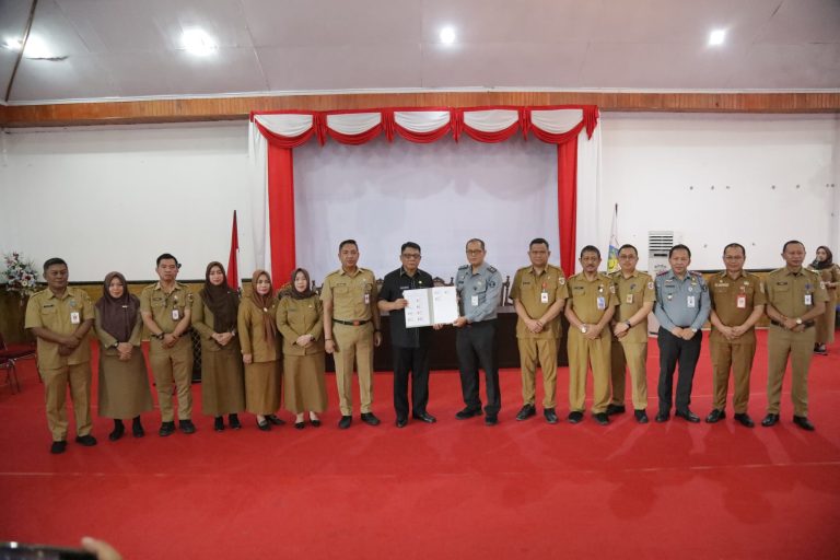 Pj Wali Kota Kotamobagu Teken MoU Bersama Kemenkumham Terkait Penyelenggaraan Griya Abhipraya