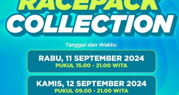 Ini Syarat dan Jadwal Pengambilan Recepack Collection Bagi Peserta Motampot Fun Race