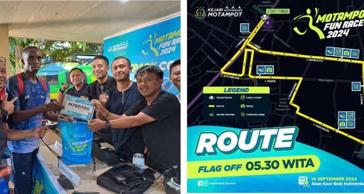 Peserta Motampot Fun Race Asal Kenya Siap Tanding, Berikut Rute Besok