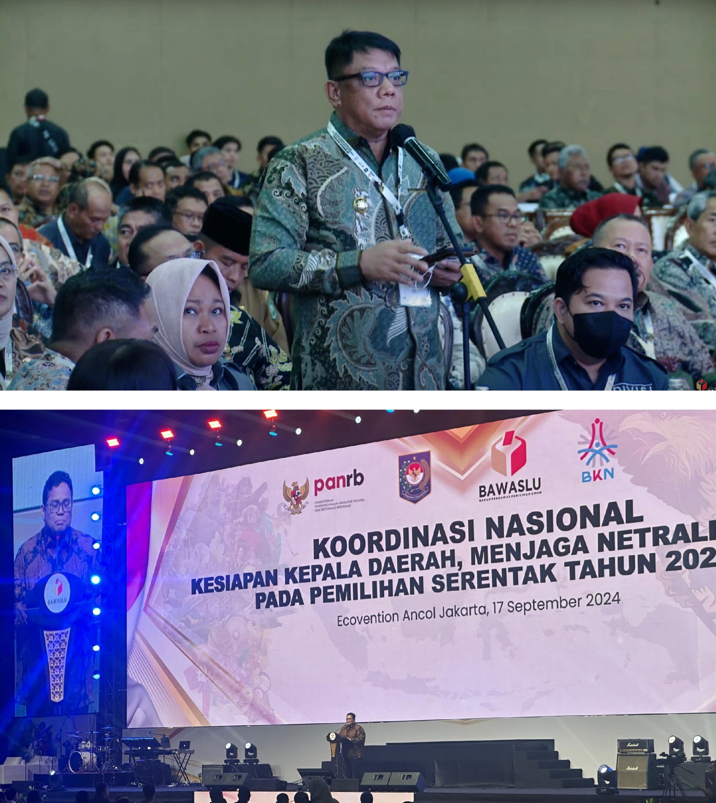 Pj Wali Kota Kotamobagu Hadiri KorNas Kesiapan Kepala Daerah Tahun 2024