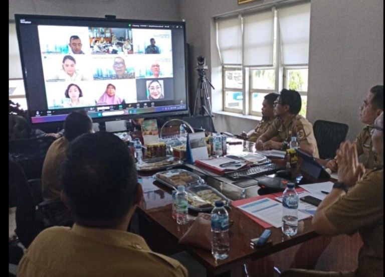 Pemkot Kotamobagu Gelar Rapat Evaluasi Tahap II Implementasi Smart City 2024