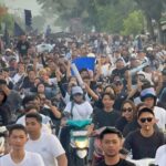 'Menyala' ! Gilang Makalalag Boyong 3.000 Pendukung MESRA Gelar Show of Force Dukung YSK Victory