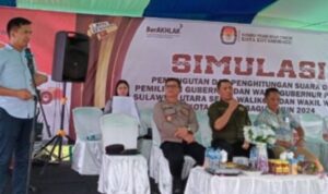 KPU Kotamobagu Gelar Simulasi Pungut Hitung