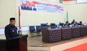 Pj Wali Kota Kotamobagu Hadiri Rapat Paripurna DPRD APBD 2025