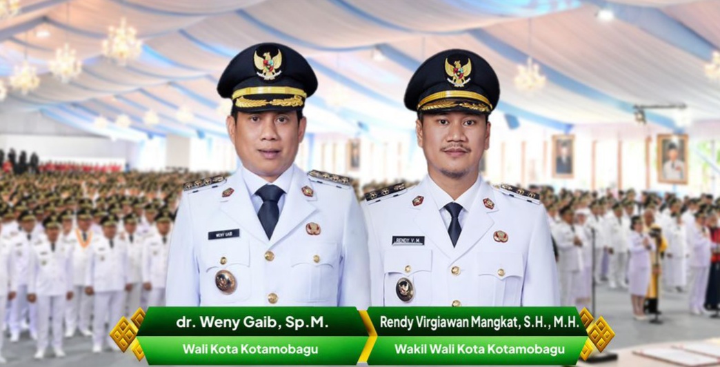 Resmi Dilantik Sebagai Wali Kota dan Wakil Wali Kota Kotamobagu, Weny : Mohon Doa Restu Mengemban Amanah Rakyat