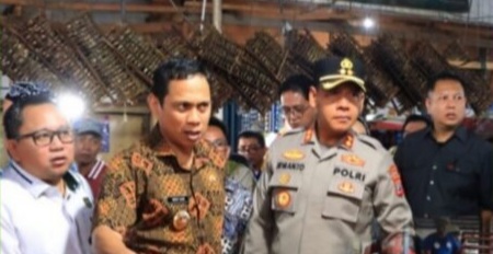 Wali Kota Kotamobagu Bersama Dinas Terkait Pantau Langsung Harga Bapok