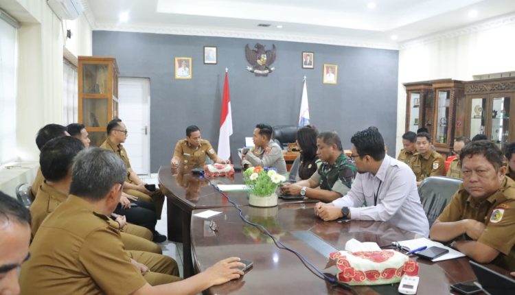 Pemkot dan Polres Kotamobagu Rapat Untuk Stabilitas Keamanan Selama Ramadhan