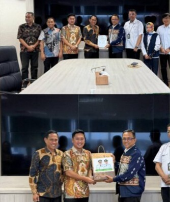 Wali Kota dan Wawali Kotamobagu Audensi Bersama Kementerian PU RI Terkait Gelora Ambang