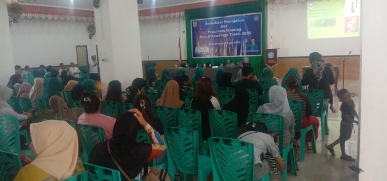 Ketua TP-PKK Kotamobagu Sosialisasi Dukungan Pencegahan Stunting
