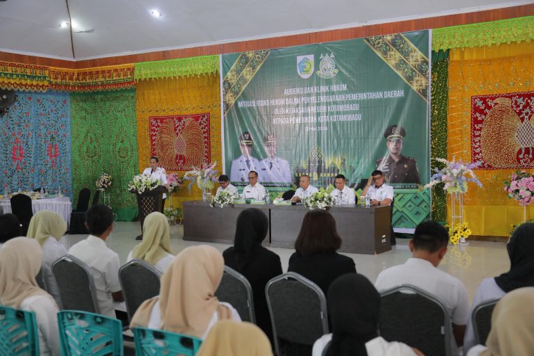 Pemkot Kotamobagu dan Kejari Bersinergi Tingkatkan Perlindungan Hukum di Lingkungan Pemerintah 