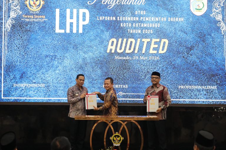 Pemkot Kotamobagu Raih WTP ke-13