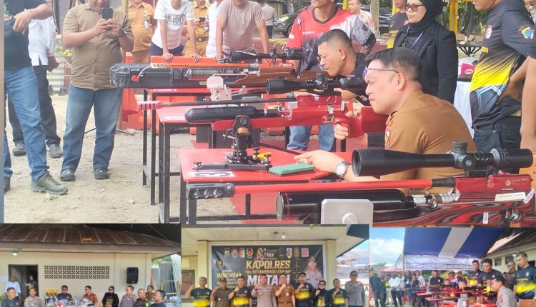 Mewakili Wali Kota Kotamobagu, Sahaya Mokoginta Hadiri Peresmian Lapangan Tembak "Motabi" 