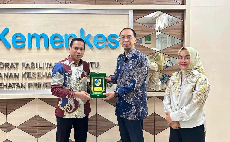 Wali Kota Kotamobagu Kunker ke Kemenkes RI