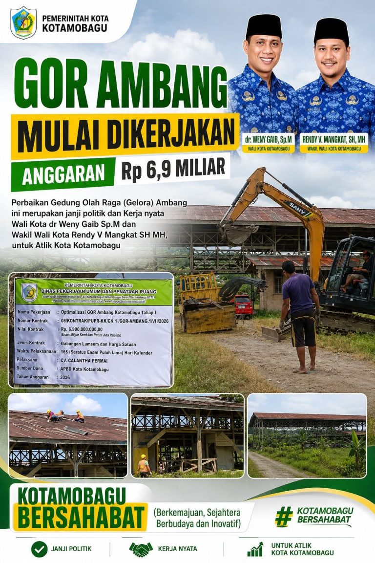 Pembangunan Stadion Gelora Ambang Tahap Pertama Segera Dilaksanakan