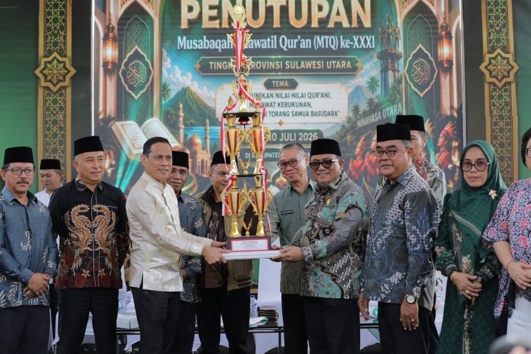 Kafilah Kotamobagu Juara Umum MTQ ke-31 Tingkat Provinsi, Weny Gaib Ucap Syukur