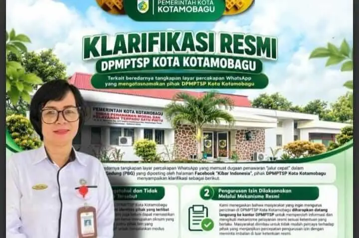 Ini Isi Klarifikasi Kepala DPMPTSP Kotamobagu Terkait WhatsApp Mengatasnamakan Instansi